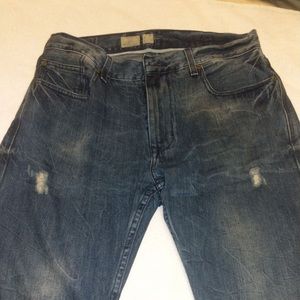 trevero men jeans buckle